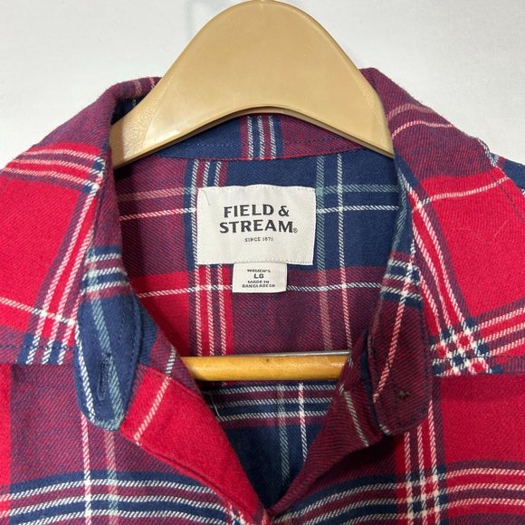 Field and Stream Women's‎ Size Large Flannel - Picture 2 of 4